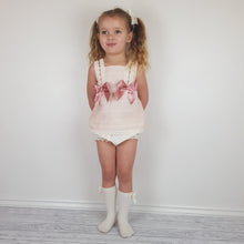 Load image into Gallery viewer, Ceyber Baby Girls Dusky And Cream Set 3M-36M