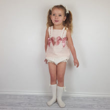 Load image into Gallery viewer, Ceyber Baby Girls Dusky And Cream Set 3M-36M