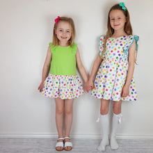 Load image into Gallery viewer, Alber Green Multi Spot Dress