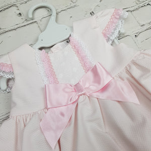 Wee Me Pink Baby Girls Dress