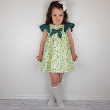 Load image into Gallery viewer, Baby Ferr Older Girls Yellow And Green Dress 2Y-8Y