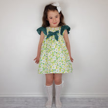 Load image into Gallery viewer, Baby Ferr Older Girls Yellow And Green Dress 2Y-8Y