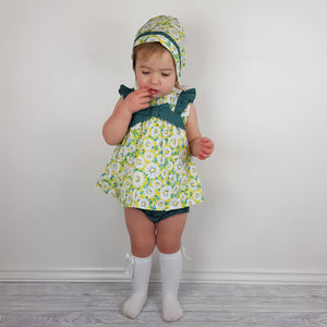 Baby Ferr Yellow and Green Baby Set 3M-36M