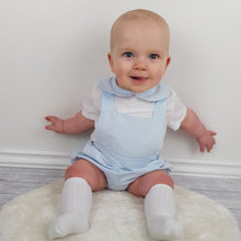 Load image into Gallery viewer, Ceyber Blue Romper Set