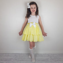 Load image into Gallery viewer, Ceyber Older Girls Yellow Dress
