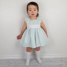 Load image into Gallery viewer, *SALE* Ceyber Baby Girls Mint Lace Dress 3M-36M