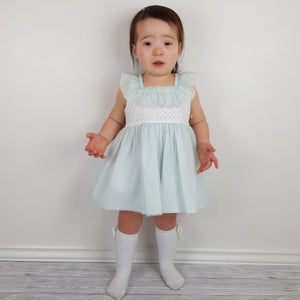 Ceyber Baby Girls Mint Lace Dress 3M-36M