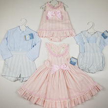 Load image into Gallery viewer, Ceyber Older Girls Pink Stripe Dress