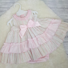 Load image into Gallery viewer, Wee Me Pink Stripe Dress