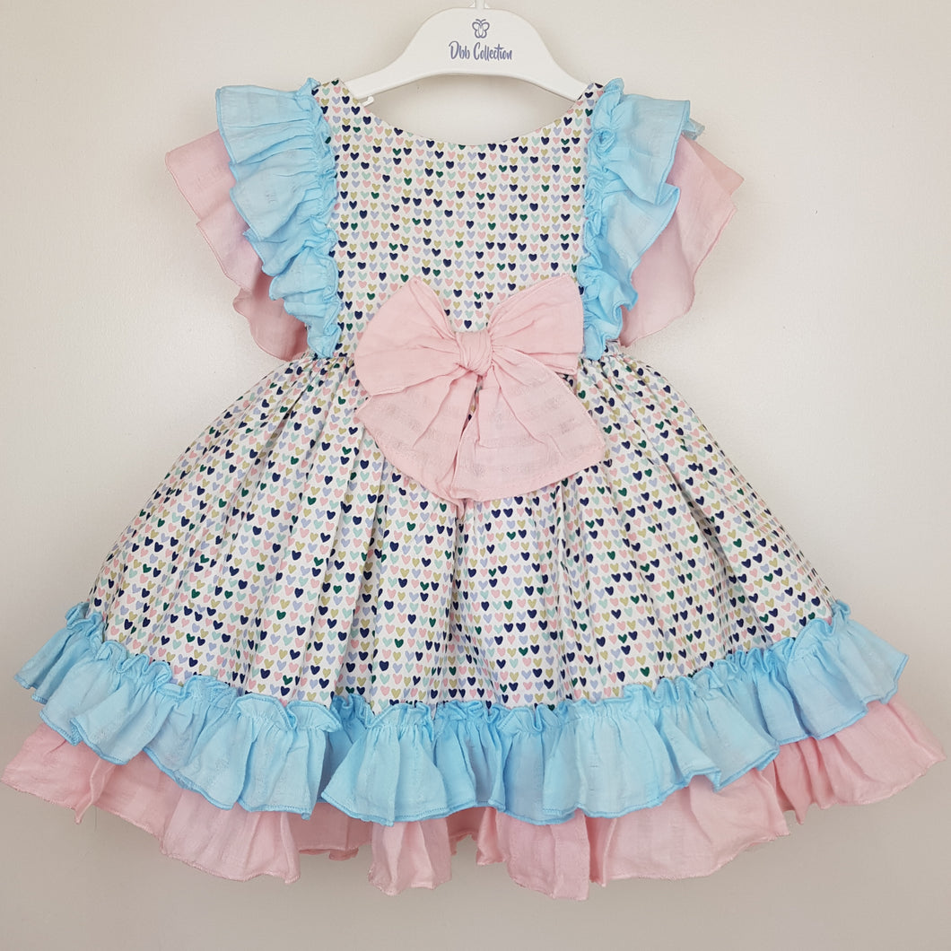 Dbb Pink And Blue Dress 2Y-8Y