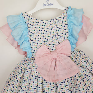 Dbb Pink And Blue Dress 2Y-8Y