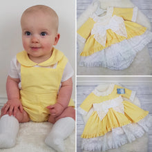 Load image into Gallery viewer, Ceyber Older Girls Yellow Sleeved Dress