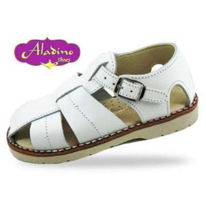 Aladino Unisex White Sandal