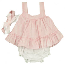 Load image into Gallery viewer, Baby Ferr Baby Pink Stripe Jam Set