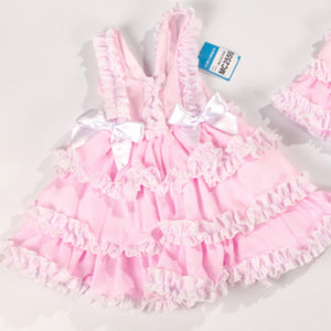 Ceyber Older Girls Pink Ruffle Dress
